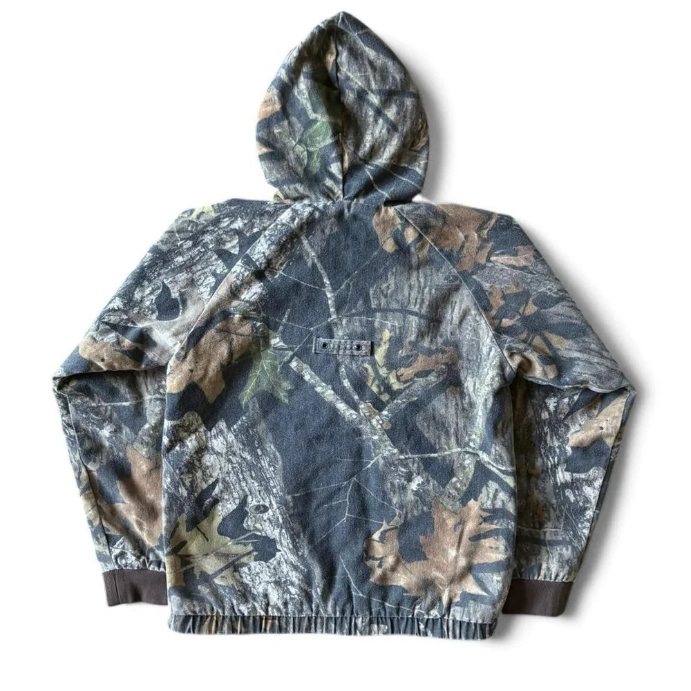 y2k Field Staff by Mossy Oak Bomber Jacket 17.5 x 22